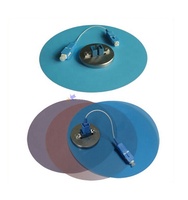 Lc Pc tipo de conector de fibra óptica de disco de pulido para Lc conector de Pc pulido a mano solución de fibra óptica pulido