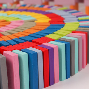 Khối Xếp Hình Vui Nhộn Cho Trẻ Em, Bộ Đồ Chơi Xếp Hình Đáng Yêu Bằng Gỗ Nhiều Màu Sắc - Product Image 6