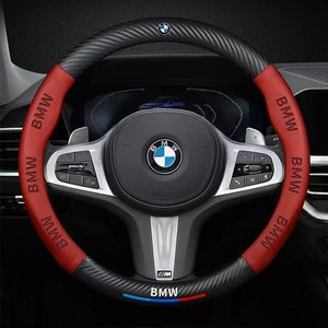 Housse de <span class=keywords><strong>volant</strong></span> de voiture sport de luxe en cuir artificiel à 3 branches pour <span class=keywords><strong>BMW</strong></span> Série 1/2/3/4/5/6/7 <span class=keywords><strong>X3</strong></span>/X1/X2/X4/X5/X6/X7 - Product Image 5