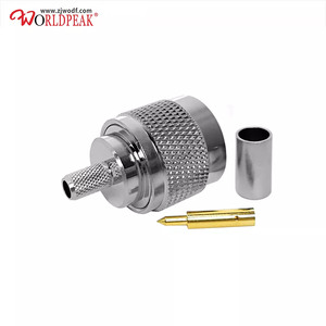 פליז <span class=keywords><strong>n</strong></span>/פליז <span class=keywords><strong>n</strong></span>-סוג עבור rg142 <span class=keywords><strong>rg58</strong></span> wdfr195 wdfr200 3d-fb כבל זכר מחבר קואקסיאלי - Product Image 2