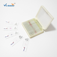 Botany Set Microscope Prepared Slides Animal Slides Different Slides