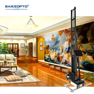 Outdoor Indoor Automatic Wall Art Printing Machine Price 3D Vertical Wall Pen Direct To Mural Wall Painting Printer