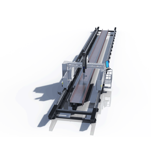 China Fabrik 3D Fünf-Achsen-Hochleistungs-Metalls tahl konstruktion <span class=keywords><strong>H</strong></span>-Träger-Lasers chneid maschine Für I-Träger Edelstahl - Product Image 4