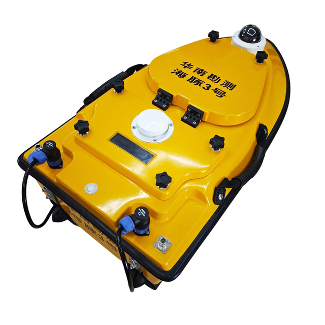4G RTK Enabled OEM Unmanned Survey Vessel Carbon Fiber Portable Hydrographic USV Drone Boat for Surveying and Mapping
