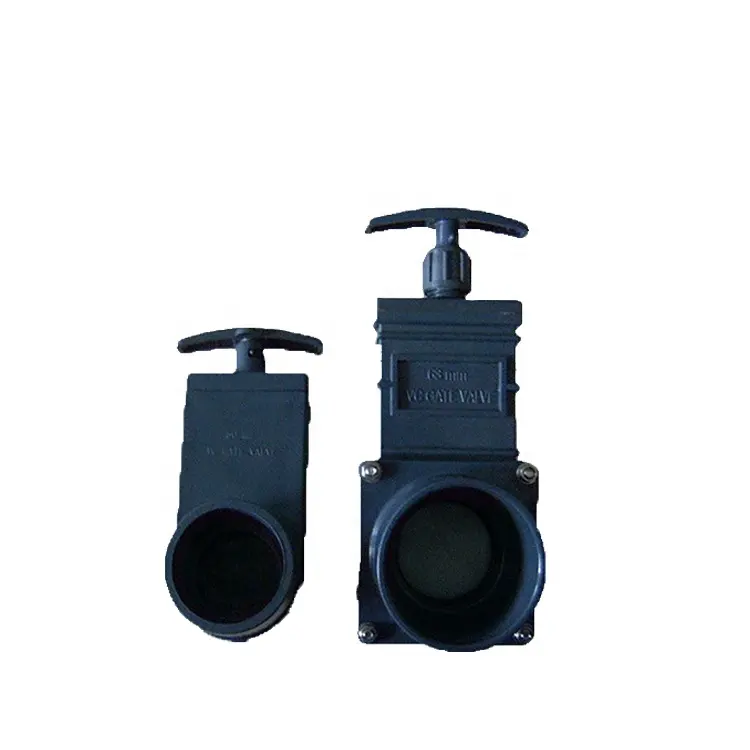 DIN plastic UPVC stem gate valve pn16 for pipe box