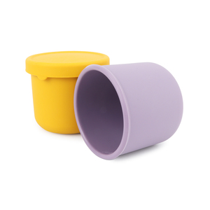 Tasses en silicone de qualité supérieure avec couvercle, coloris brillants, articles tendance de l'été, en silicone de qualité alimentaire - Product Image 5