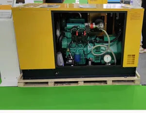 Groothandel 15kw Aardgas Lpg Lng Biogas Home Generator Aangepaste Biogas Waterstof Draagbare Motor Generator Set