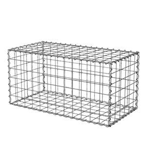 Boîte en treillis soudé galvanisé, panier <span class=keywords><strong>gabion</strong></span> / construction de mur <span class=keywords><strong>gabion</strong></span> / <span class=keywords><strong>prix</strong></span> du mur de soutènement <span class=keywords><strong>gabion</strong></span>, cage en pierre galvanisée - Product Image 2