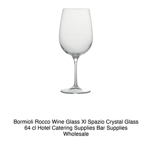 แก้วคริสตัล XL ขนาด 64 ซล. สูง 20 ซม. เส้นผ่านศูนย์กลาง 8.2 ซม. ยี่ห้อ Bormioli Rocco - Product Image 2