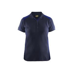 BLAKLADER - 339010508985XL Polo Mujer Azul marino/Azul aciano-EAN 7330509479377 CAMISETAS Y POLOS DE TRABAJO - Product Image 1
