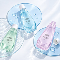 Bouteille PET vide personnalisée avec logo et design spécial pour emballage cosmétique de soins de la peau, pour bain de bouche, eau à rincer et shampoing