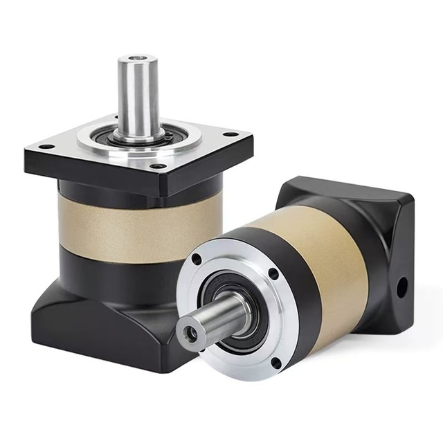 PF60 Planetary Gearbox Stainless Steel Flange Mounted 5:1 Ratio 36N.M High Torque 70dB Low Noise for CNC Machinery Robot