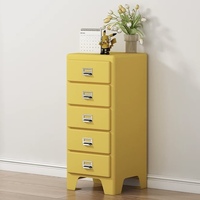 Meubles de rangement modernes rétro rustiques à tiroirs multi-niveaux avec grande capacité en acier pour la maison, pour le salon ou la chambre à coucher