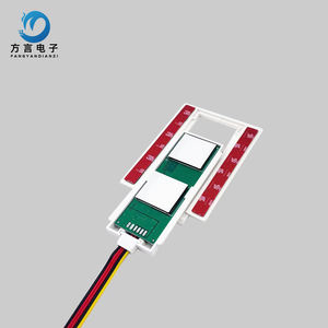 Akıllı aynalar için bir veya üç renk endüktif hareket Radar dokunmatik sensör anahtarı ile High-End 12V 60W LED ışık - Product Image 4