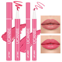 Maquillage anti-taches naturel imperméable à l'eau longue durée séchage rapide rouge à lèvres couleur liquide marqueur de tache de lèvre stylo crayon à lèvres