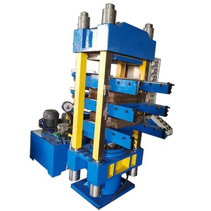 Fabrication de moulage de semelle de chaussure en caoutchouc Machine de presse à chaud hydraulique à fonctionnement automatique - Product Image 2