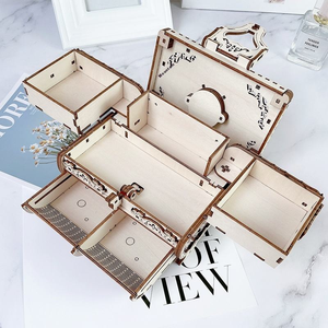 Kits de modèles de boîtes <span class=keywords><strong>en</strong></span> <span class=keywords><strong>bois</strong></span> antiques Adultes Adolescents Modèle <span class=keywords><strong>mécanique</strong></span> découpé au laser Kit de construction artisanale mains bricolage <span class=keywords><strong>Puzzle</strong></span> <span class=keywords><strong>en</strong></span> <span class=keywords><strong>bois</strong></span> <span class=keywords><strong>3D</strong></span> - Product Image 2