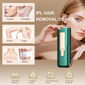 510K glace refroidissement combiné sans fil épilateur lumière Portable usage domestique indolore Permanent indolore Ipl dissolvant Laser épilation - Product Image 2