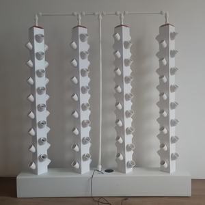 A-ONE RR-LD3261 Sistema di Giardinaggio Idroponico Verticale Automatico a Colonna Singola, Alta Rigidità, Irrigazione a Goccia <span class=keywords><strong>per</strong></span> Ortaggi - Product Image 3