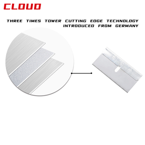 Lame de rasoir jetable CLOUD à double tranchant, pièce de rechange unique, rasoir pour homme, manche ABS, acier inoxydable 6Cr13 - Product Image 5