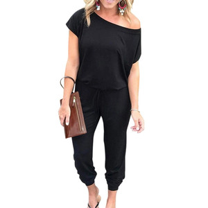 <strong>Jumpsuits</strong> for Women 2025 Summer Dressy Off Shoulder Romper Spring Vacation Travel <strong>Lounge</strong> Outfits Clothes - Product Image 4