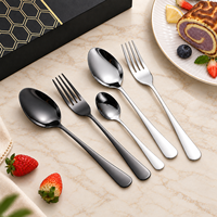 Ensemble de 36 couverts en acier inoxydable de qualité supérieure avec boîte cadeau pour mariage, restaurant, dîner