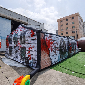 Laberinto de casa embrujada inflable Oxford de alta calidad de nuevo diseño <span class=keywords><strong>2023</strong></span> con impresión completa para Halloween - Product Image 5