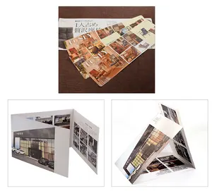 Hot Sale Custom Printing Catalogue Brochure Enterprise Album Watch Instruction Manuals