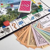 Distributeur unique officiel de jeux de société sous licence Chessboard Monopoly Travel, idéal pour les cadeaux d'entreprise
