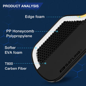 ไม้พายพิคเคิลบอล JUSAIN รุ่น GEN 5 เทคโนโลยีพาวเวอร์ ใช้คาร์บอนไฟเบอร์ T800 - Product Image 3