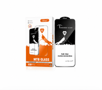 Protection d'écran en verre trempé Mietubl Bulk 9H en aluminium avec colle intégrale HD 300CC pour smartphones IP17 / 17 Pro – Vente en gros