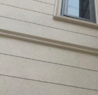 Revêtement en granit résistant aux UV avec texture de pierre, revêtement mural en granit liquide pour la décoration extérieure des villas