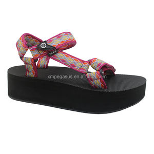 2025 été nouveau extérieur décontracté vente chaude haute qualité plate-forme sandales bout ouvert respirant pour femme - Product Image 1