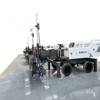 Machine de nivellement de sol en béton durable, résistante à l'usure, à commande laser