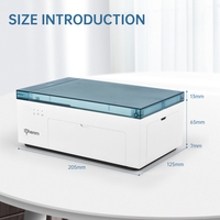 Mesin Printer kulit ponsel, mesin cetak termal Mini portabel untuk pemotong hidrogel