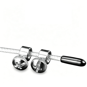 Cuerda de Saltar de Aluminio y Acero, Portátil, Personalizable y Ajustable para Deportes Aeróbicos - Product Image 3