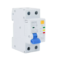 Disjoncteur de protection contre les arcs électriques AFDD, détection des étincelles, des fuites électriques et des courts-circuits RCBO