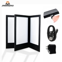 Menu LED Haut de Gamme pour Restaurant, Personnalisable, Fermeture Facile, Détection Automatique, Contenu Facilement Modifiable, Recto Simple ou Recto-Verso