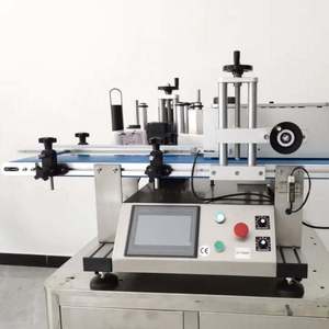 Equipo Automático de Etiquetado, Máquina Etiquetadora de Adhesivos, Etiquetadora de Botellas Redondas de Sobremesa para Botellas de Plástico y Vidrio - Product Image 3