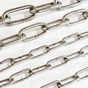 लिफ्टिंग चेन 304 <span class=keywords><strong>316</strong></span> डि763 स्टेनलेस स्टील लॉन्ग लिंक चेन - Product Image 1