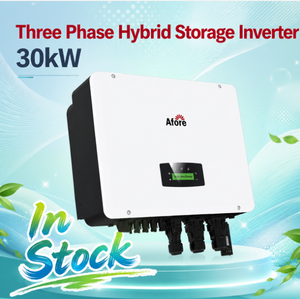 Afore HYBRID อินเวอร์เตอร์30KW สามเฟส380V AF30K-TH สอง-MPPT DC SWITCH & WiFi แรงดันไฟฟ้าของแบตเตอรี่150-800V - Product Image 5