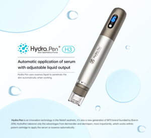 Stylo Derma Portable <span class=keywords><strong>Dr</strong></span> <span class=keywords><strong>Pen</strong></span> H3 sans Fil pour Microneedling avec Cartouches MTS PMU, Aiguille Réglable 0,2,5 mm, Équipement de Beauté - Product Image 2