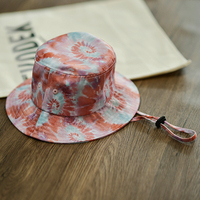 Chapeau Bob Femme en Coton Noir Uni à Bord Large et Dessus Plat, Personnalisable avec Logo Brodé, Idéal pour l'Été et la Plage