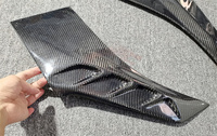 Rejilla de Ventilación de Guardabarros de Fibra de Carbono Estilo LD para BMW X6 G06, Kit de Carrocería