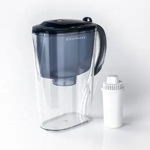 Envimaxx Compatible Water Filter Jug Pitcher for NSF42 Certified Water Pitcher Filter Water Cleaning