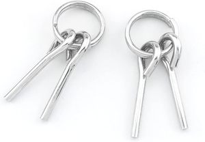 <span class=keywords><strong>Anelli</strong></span> e Accessori per Pali da <span class=keywords><strong>Tenda</strong></span> in Lega Metallica BMJ - Kit di Riparazione Leggero per Tende da Campeggio/Touring - Product Image 3