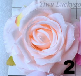 LFH083 stella fiore artificiale luna rosa testa europea vintage rosa parete layout sfondo decorazione matrimonio composizione floreale - Product Image 4