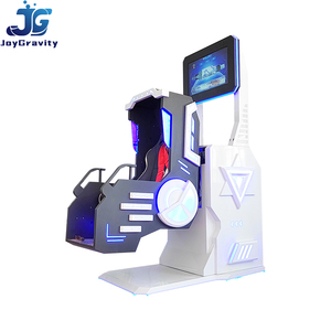 เครื่องเล่นเกมเสมือนจริง 360VR คุณภาพสูง สำหรับผู้เล่นคนเดียว ภาพยนตร์ตื่นเต้นยอดนิยม เครื่องจำลอง VR หมุนได้ 360 องศา - Product Image 2
