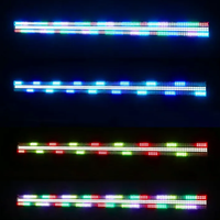 Barre de projecteur linéaire 240W à stroboscope et effet wash, gradation 16 bits, RDM CH4 CH16 CH168, boîtier métallique, pour événements et projets (vente directe usine)