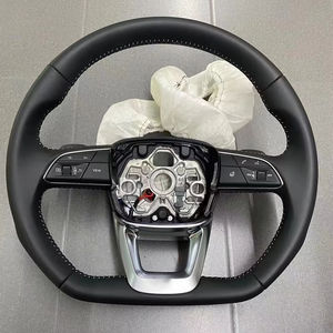 Volante de Cuero para Auto para Audi Q5 Sq5 2013-2025, Volante Deportivo Mejorado con Base Plana y Calefacción - Product Image 2